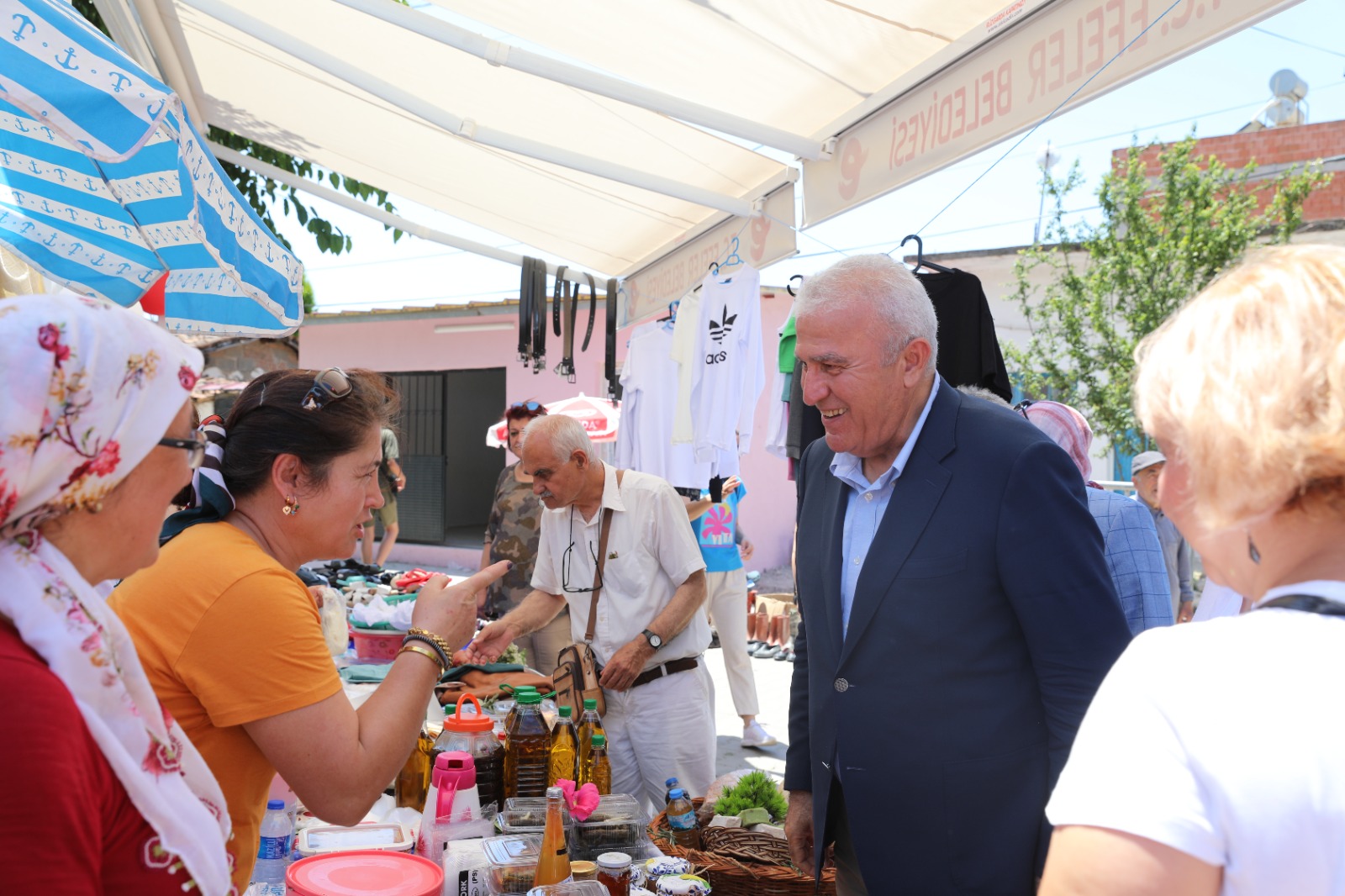 Efeler Belediyesi Kızılcaköy Pazar Yeri’ni açtı