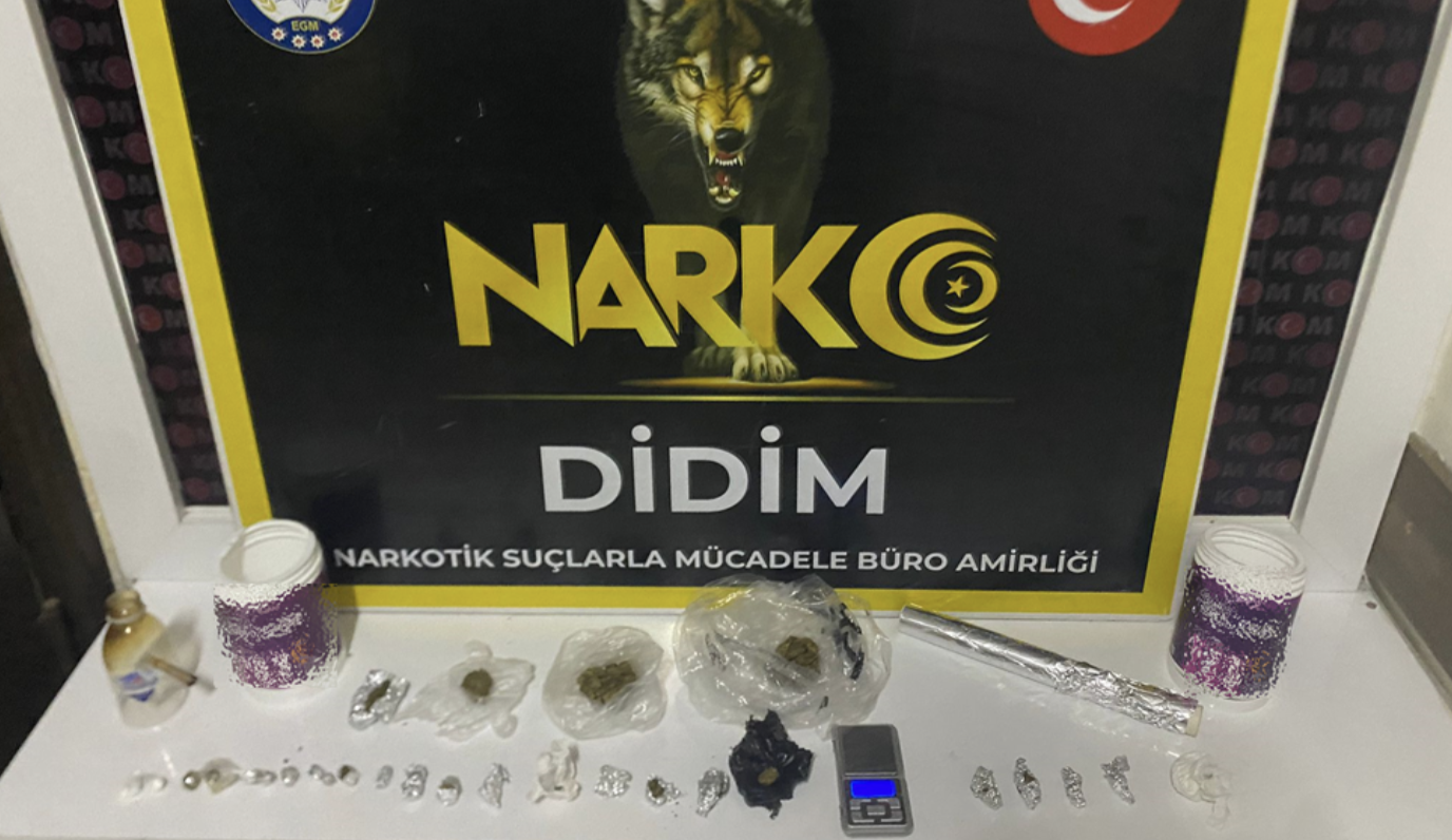 Didim'de uyuşturucu operasyonu!