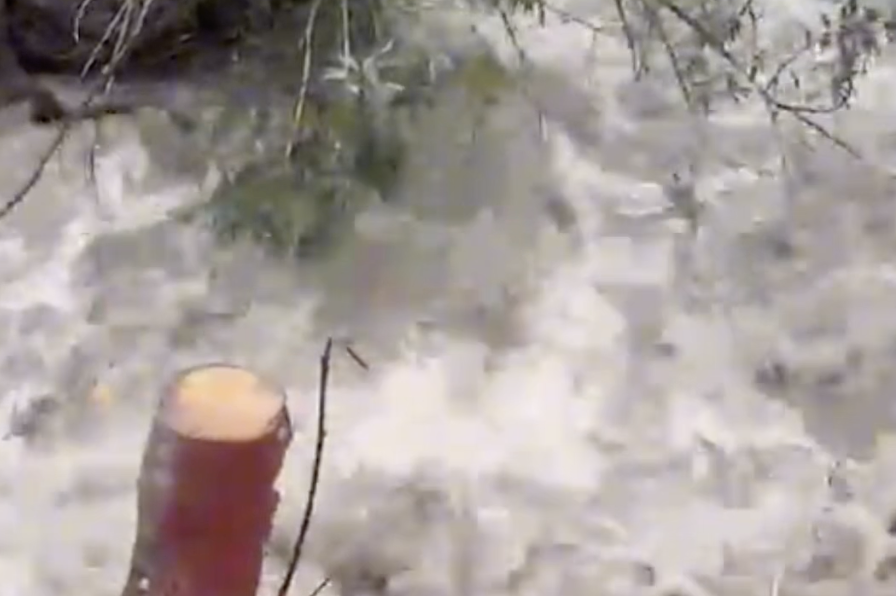 Aydın Çay Deresi’nde su seviyesi yükseldi