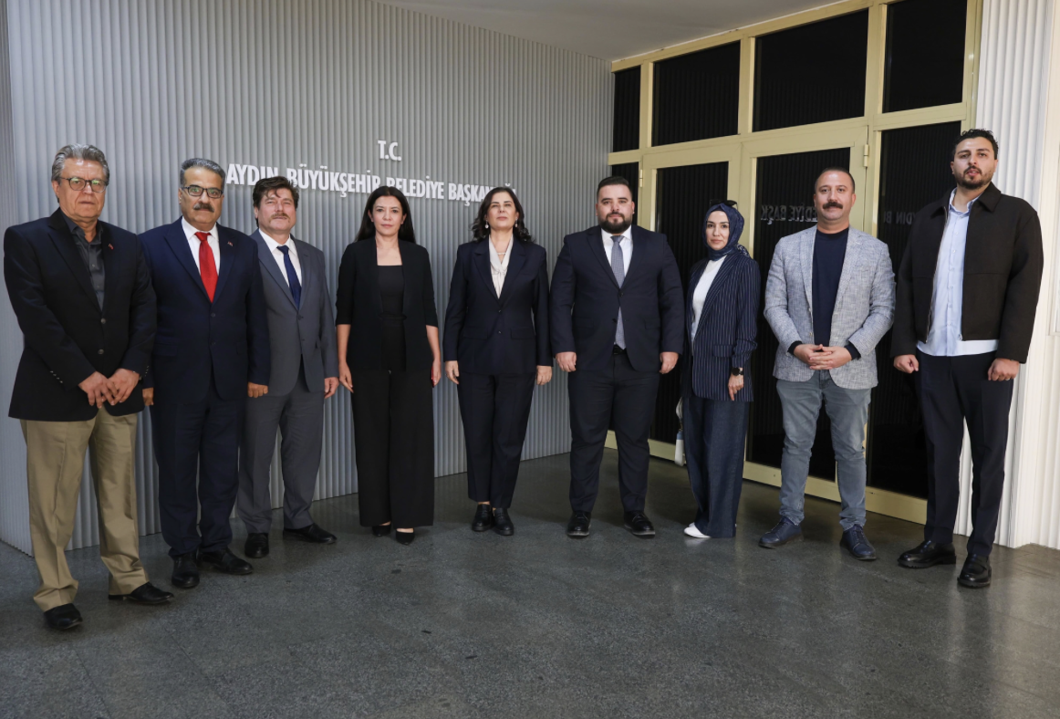Aydın Gazeteciler Cemiyeti yönetiminden Başkan Çerçioğlu’na ziyaret