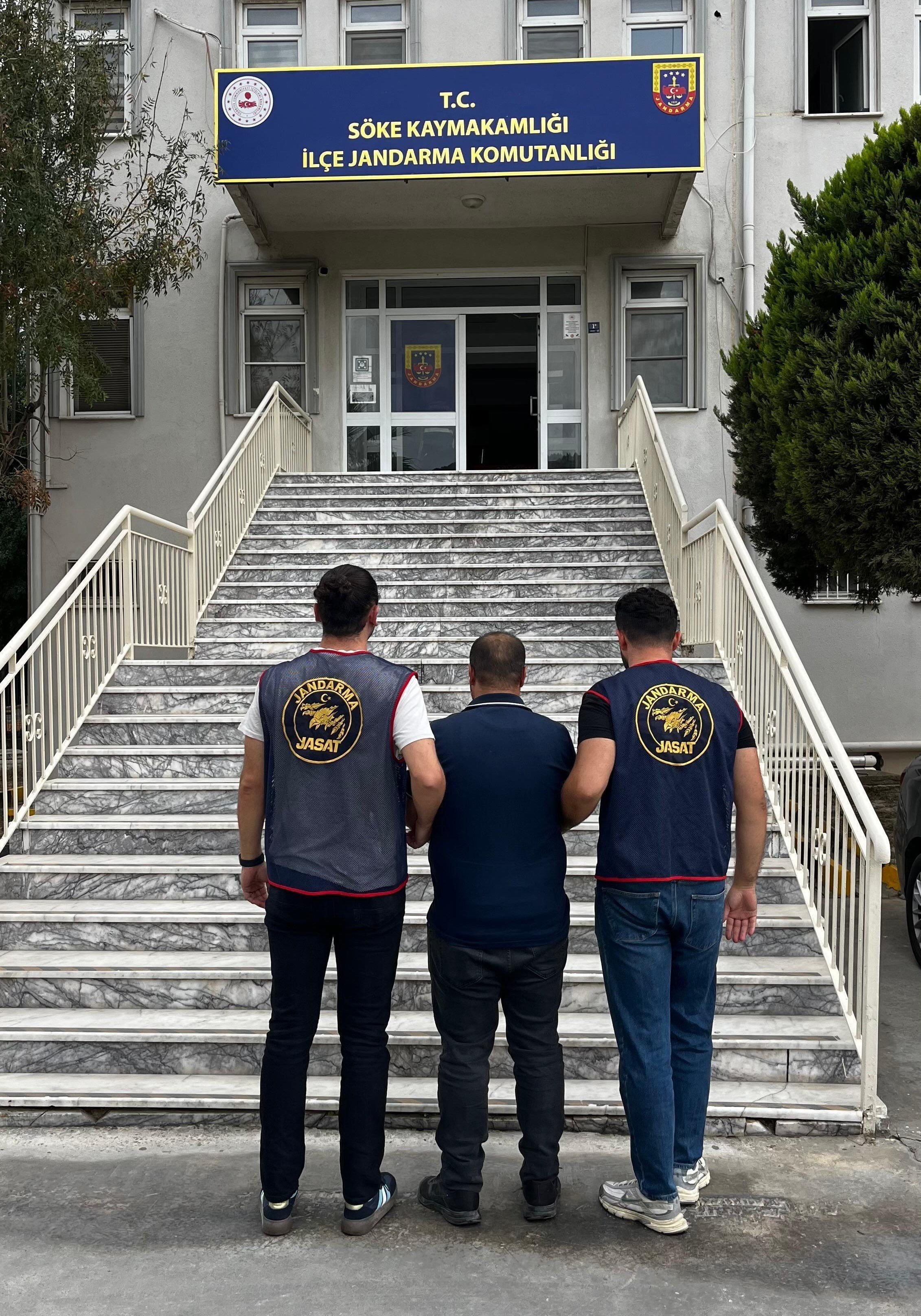 Söke’de 12 yılın üzerinde hapis cezası bulunan hükümlü yakalandı
