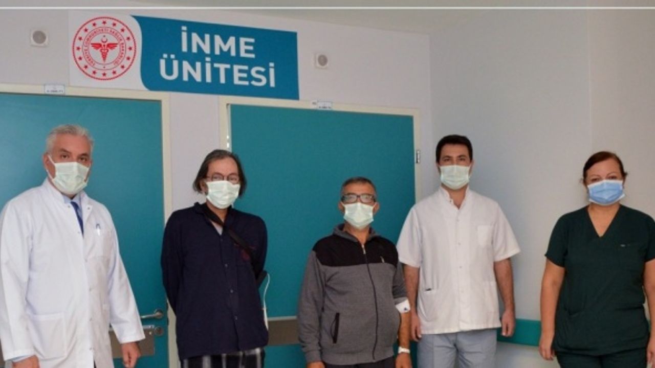 Muğla'da felçli iki hasta Araştırma Hastanesi'nde iyileşti