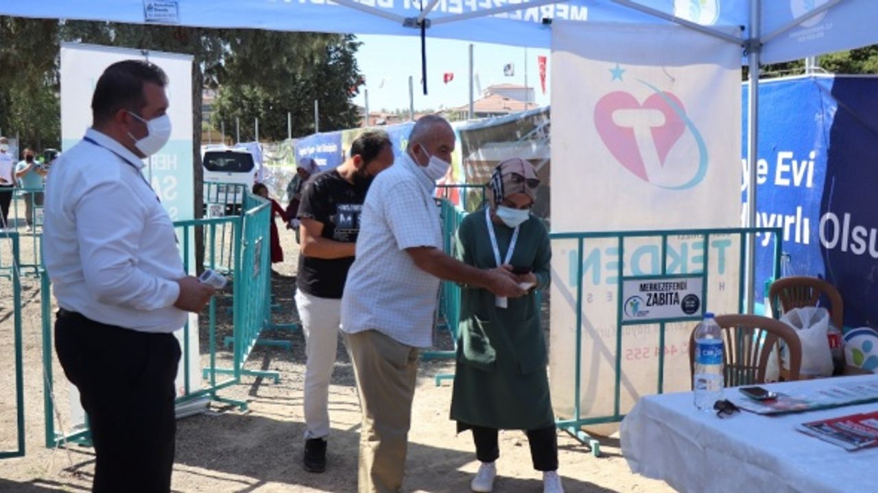 Tekden Hastanesi 600 pehlivan ve 41 başpehlivana sağlık desteği sundu