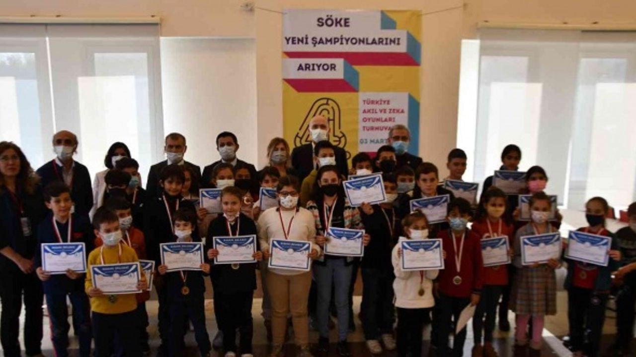 Akıl ve Zeka Oyunlarının Söke Şampiyonları belli oldu