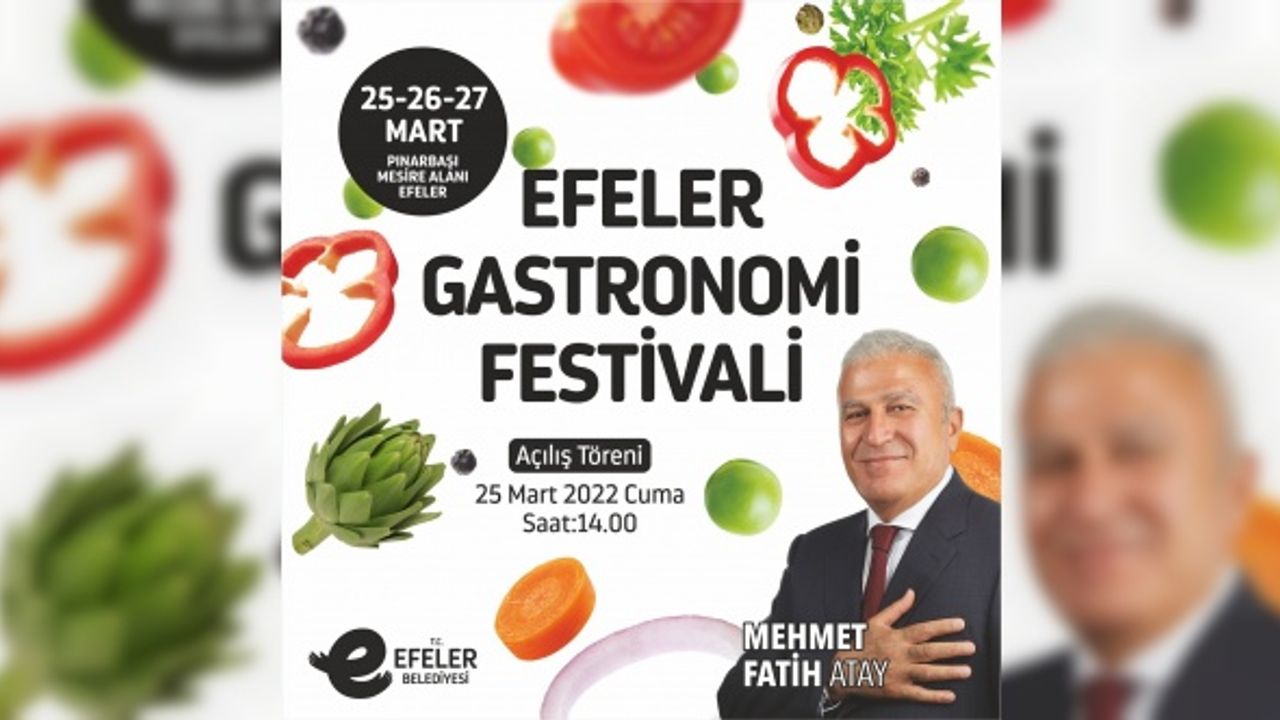 Efeler’de Gastronomi Festivali başlıyor