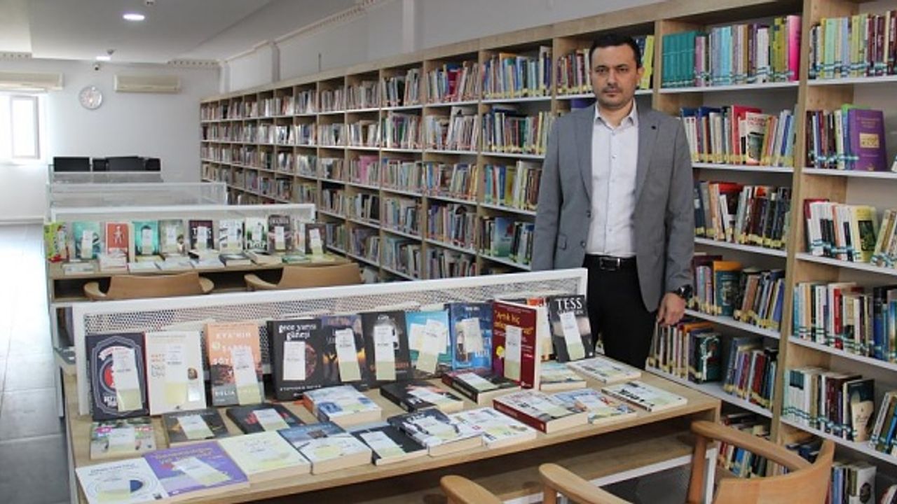 Aydın'da 520 bin liraya donatılan kütüphane tanıtıldı