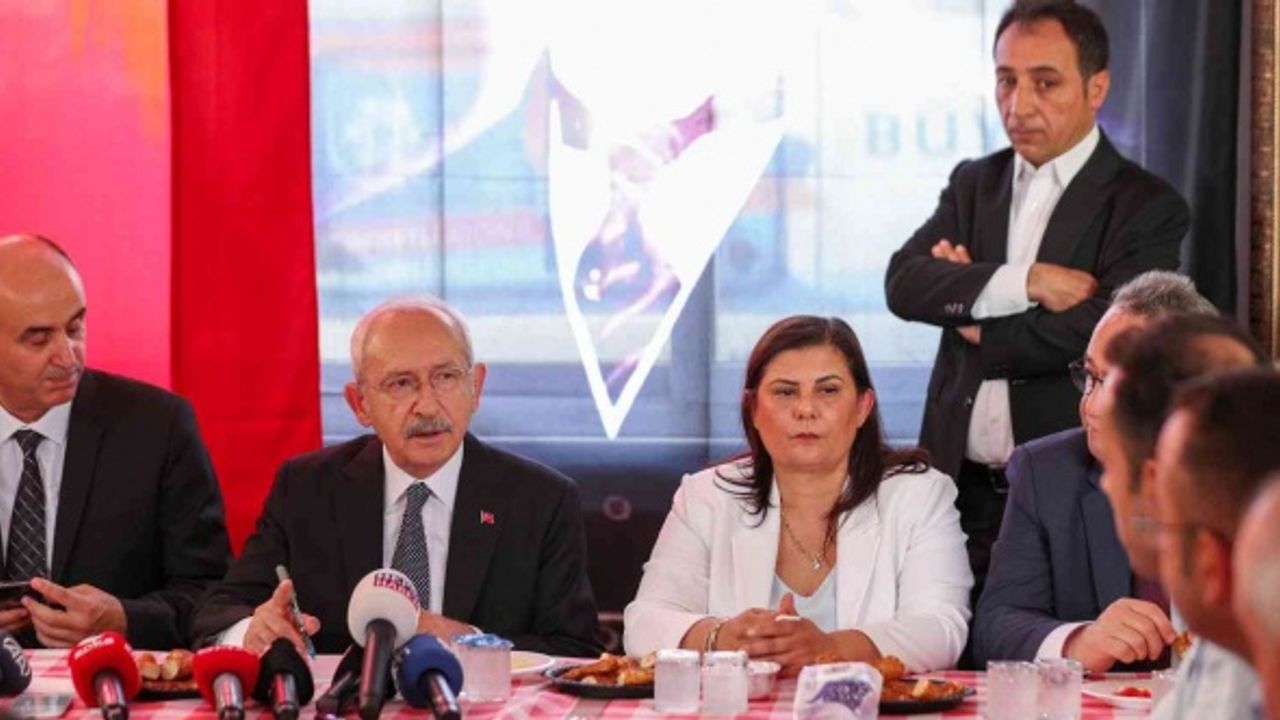 CHP Genel Başkanı Kılıçdaroğlu, şoför esnafı ile bir araya geldi
