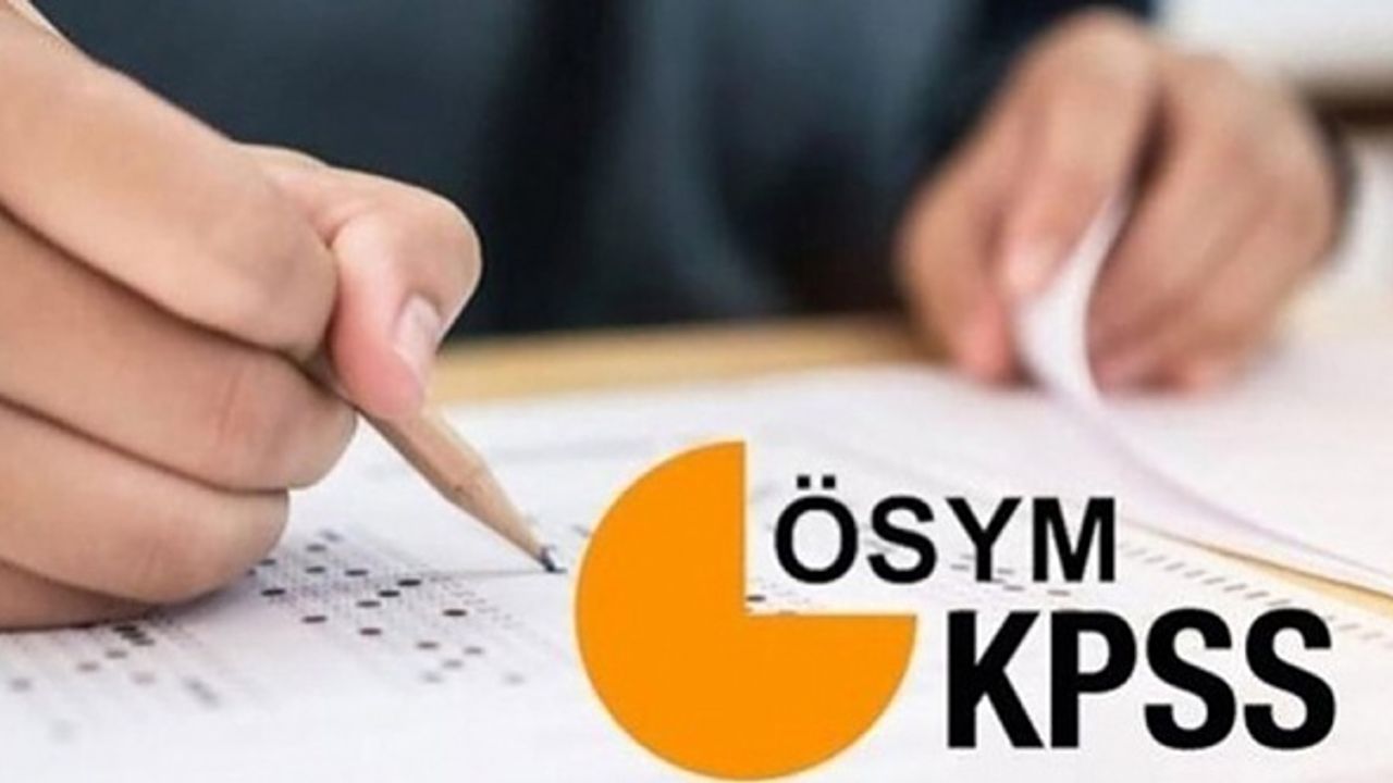 KPSS'de yeni sınav takvimi açıklandı