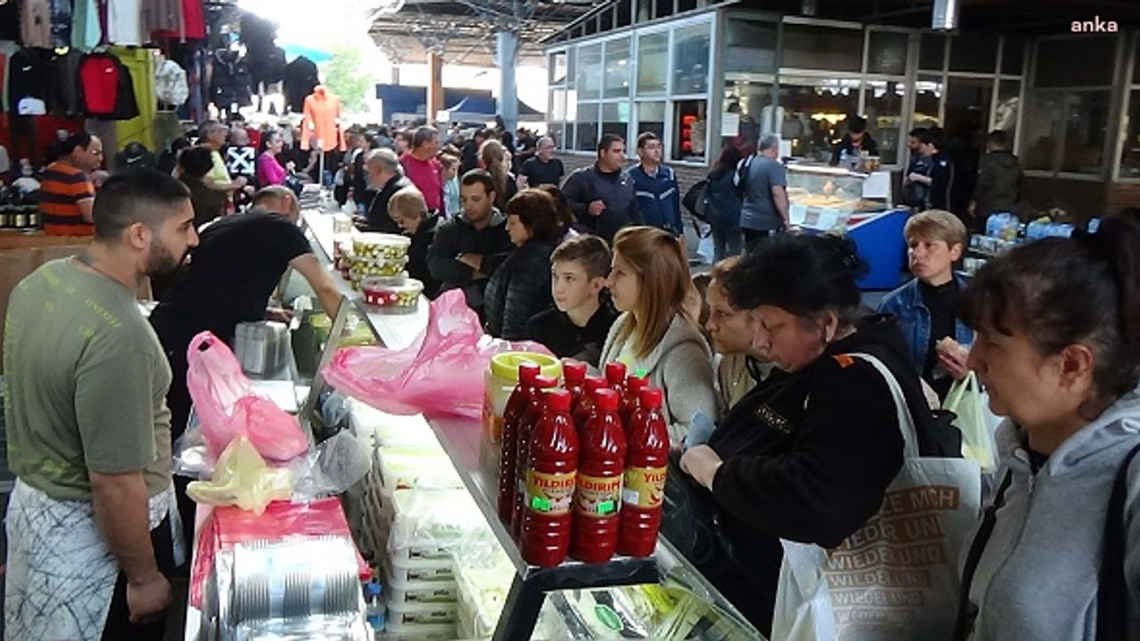 'Bu pazarda 10 kişiden 9'u Bulgar'