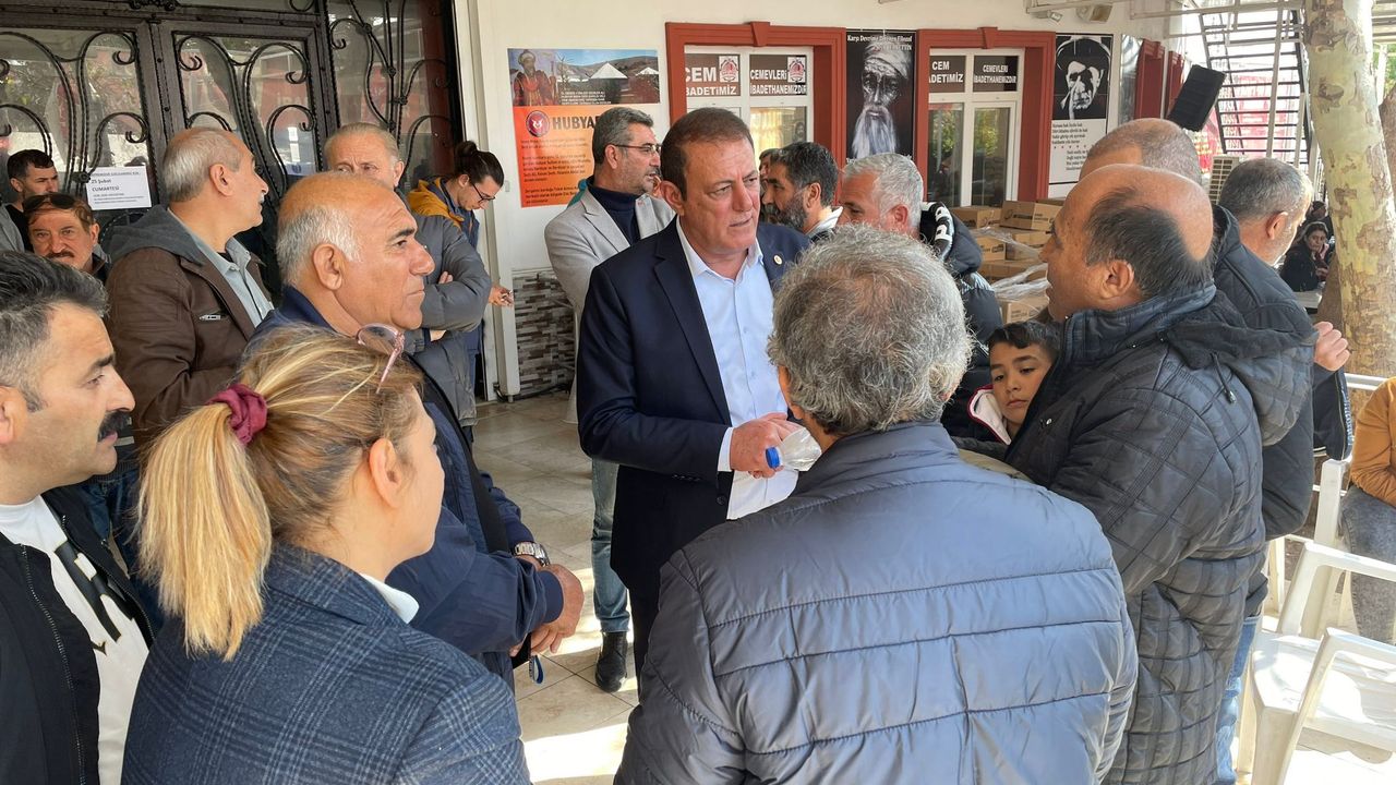 CHP'li Yıldız Didim'deki depremzedeleri ziyaret etti