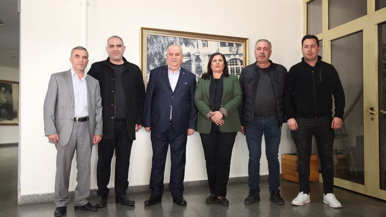 CHP'den başkan Çerçioğlu'na ziyaret