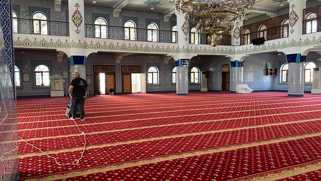 Başkan Çerçioğlu Ramazan öncesi ibadethane temizliklerini hızlandırdı
