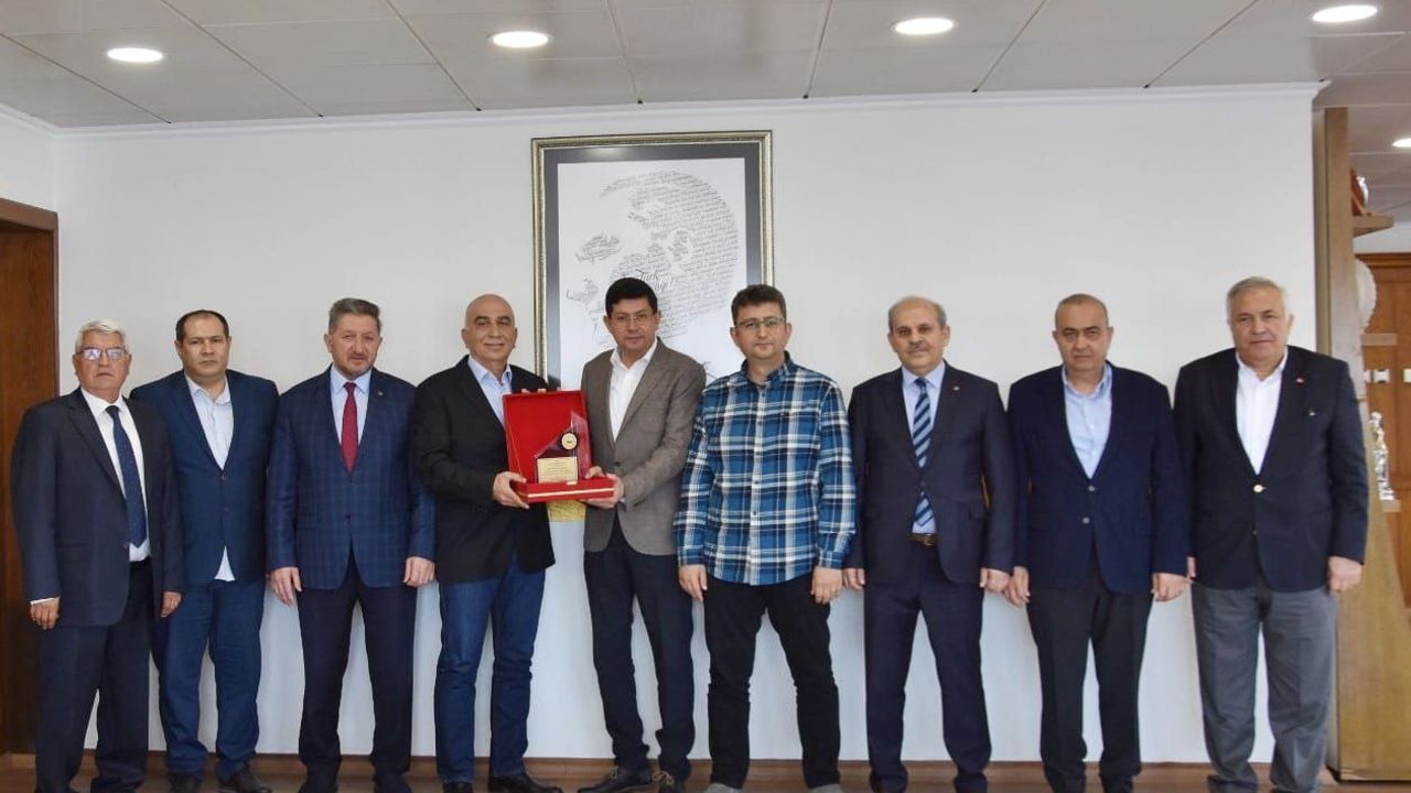 Nazilli OSB yönetiminden Başkan Özcan’a ziyaret