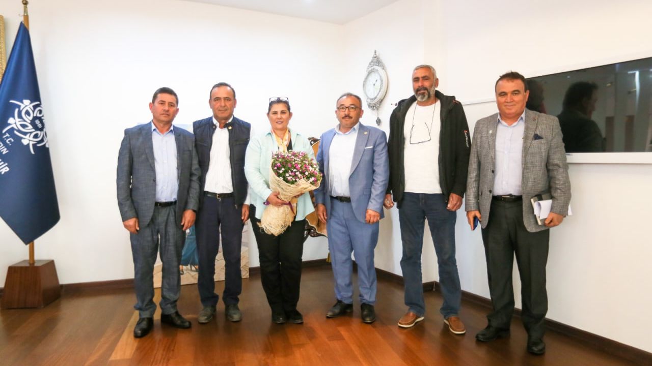 Nazilli Ziraat Odası'ndan Başkan Çerçioğlu'na ziyaret