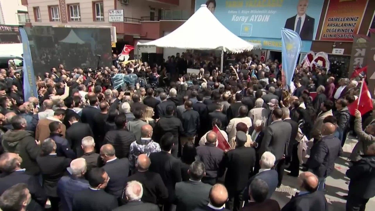 Akşener; "Kılıçdaroğlu'nu 13. Cumhurbaşkanı olarak seçeceğiz"