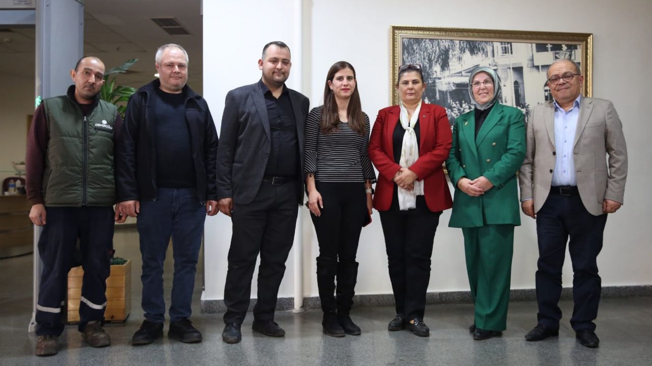 CHP ve Gelecek Partisi Başkan Çerçioğlu'nu ziyaret etti