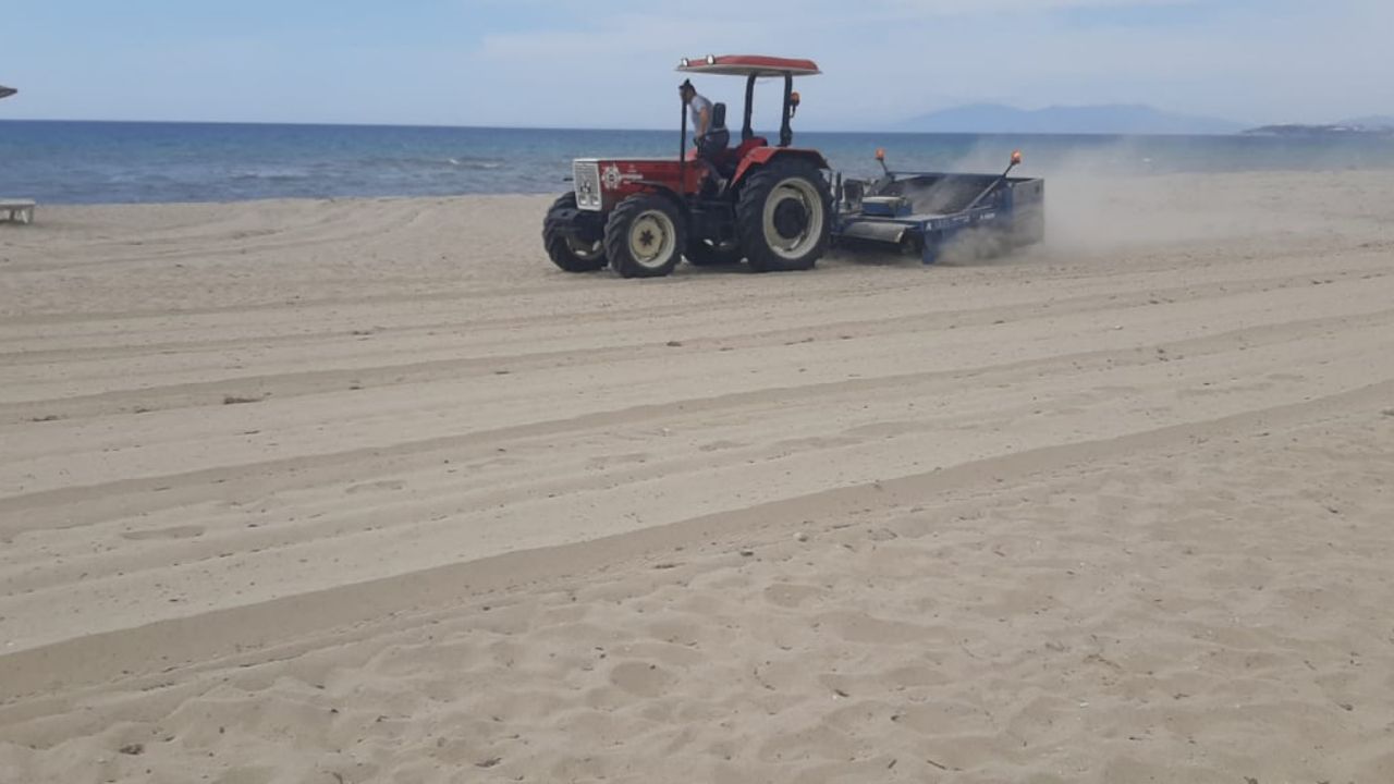 Aydın'ın sahilleri temizleniyor