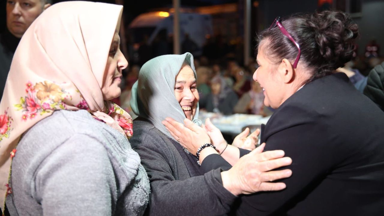 Başkan Çerçioğlu Germencikli vatandaşlarla iftar yaptı