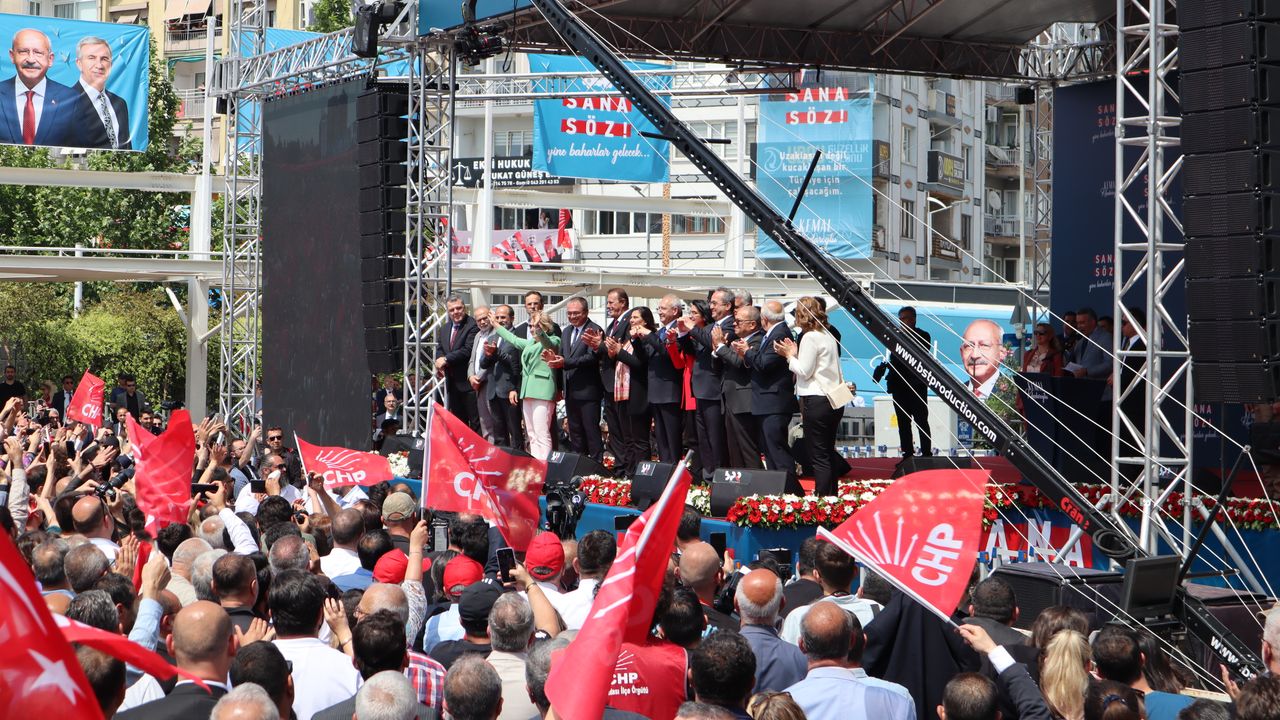 Kılıçdaroğlu Aydın mitinginde sandık çağrısı yaptı; "Sandıklara sahip çıkalım"