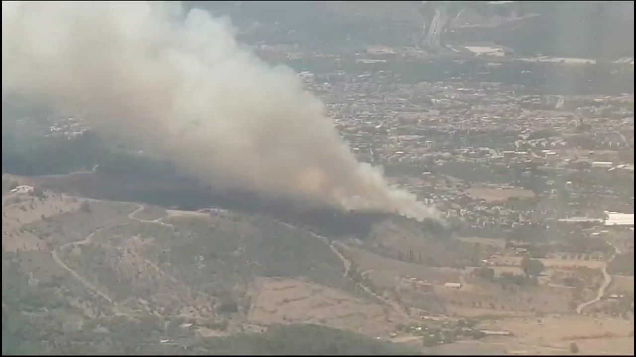 İzmir'de iki ayrı yerde orman yangını!