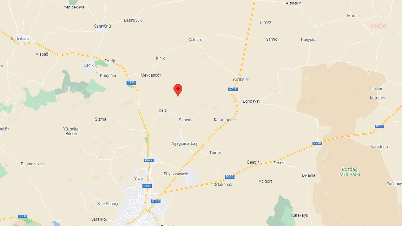 Konya'da 5.1 büyüklüğünde deprem