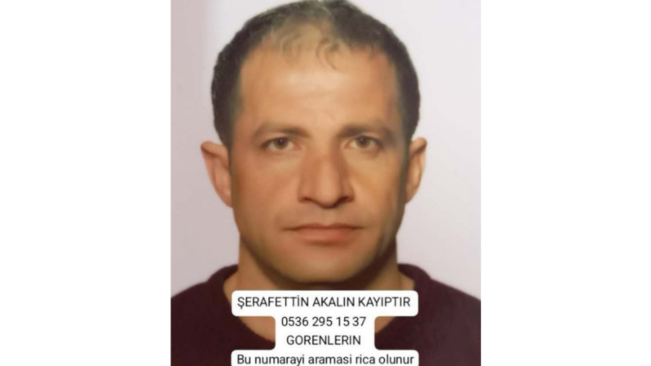 Aydın'da 5 gündür kayıp olan Şerafettin Akalın aranıyor