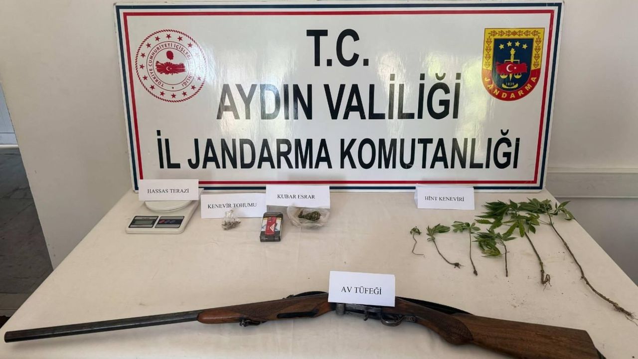 Aydın'da uyuşturucu ticareti yaptığı iddia edilen şüpheli tutuklandı