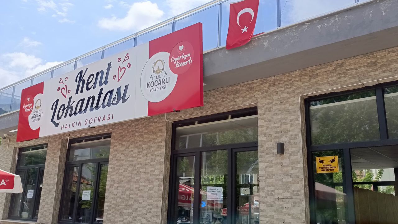 Koçarlı Belediyesi Kent Lokantası hizmete başlıyor