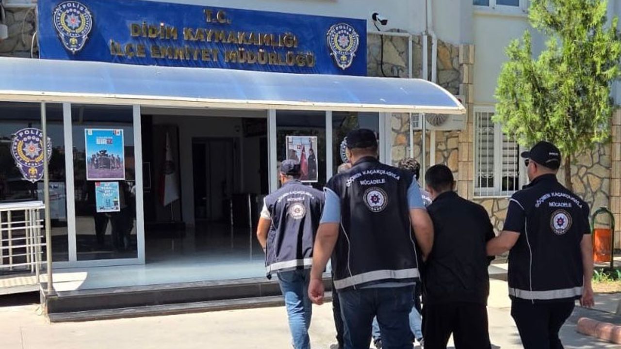 Didim’de göçmen kaçakçılığı operasyonunda organiza