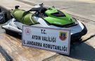 Didim'de jet-ski ile düzensiz göçmen taşıyan şüpheli yakalandı