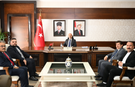 Aydın Gazeteciler Cemiyetinden Vali Varol’a ziyaret