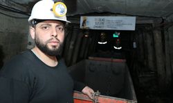 Madenciler teşekkür mektubunu kömür ocağının girişine astı