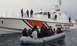 Kuşadası’nda 35 düzensiz göçmen kurtarıldı