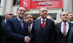 Erdoğan Yeniden Refah Partisi Genel Başkanı Erbakan'ı ziyaret etti