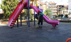 Efeler'in parkları temizleniyor