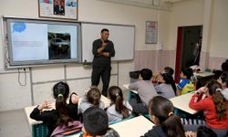Kuşadalı miniklere 'Vektörle Mücadele' eğitimi