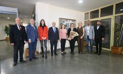 Ege Bölgesi Sivas ve Erzincan Dernekleri Federasyonu’ndan Başkan Çerçioğlu’na ziyaret