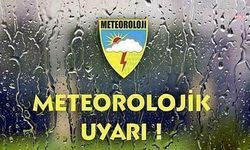 Meteoroloji'den yağış uyarısı!