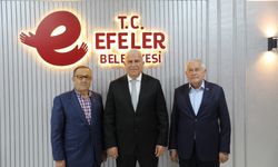 Aydın Ticaret Borsası Meclis Başkanı Erdel'den Başkan Atay'a ziyaret