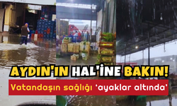 Aydın’ın HAL’ine bakın! Vatandaşın sağlığı 'ayaklar altında'