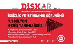 DİSK-AR: "İşsiz sayısı 9 milyon 138 bin kişi oldu"