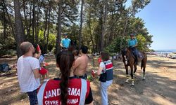 Yerli ve yabancı turistler orman yangınlarına karşı bilgilendirildi
