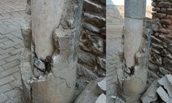 Tepecik'te beton elektrik direkleri dökülüyor