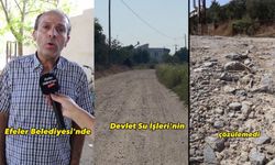 İmamköy'ün 15 yıldır 1 kilometrelik yol sorunu çözülemiyor