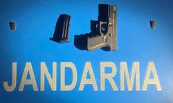 Aydın'da bir şahsın üzerinde seri numarası silinmiş tabanca bulundu