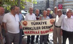 Emekliler Nazilli'den seslendi: Geçinmek için ayakkabı boyuyoruz"