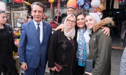 Çerçioğlu'ndan Umurlu pazarına ziyaret