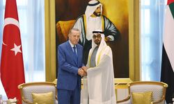 Erdoğan Birleşik Arap Emirlikleri Devlet Başkanı ile görüştü
