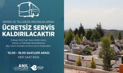 Efeler Belediyesi mezarlıklara ücretsiz servis kaldıracak