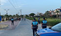 Kuşadası'nda motosiklet sürücülerine ceza yağdı